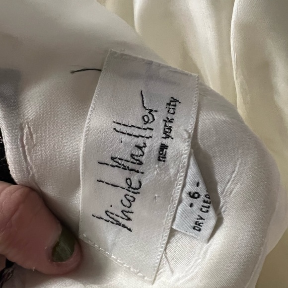 Nicole Miller white linen dress - Picture 3 of 3